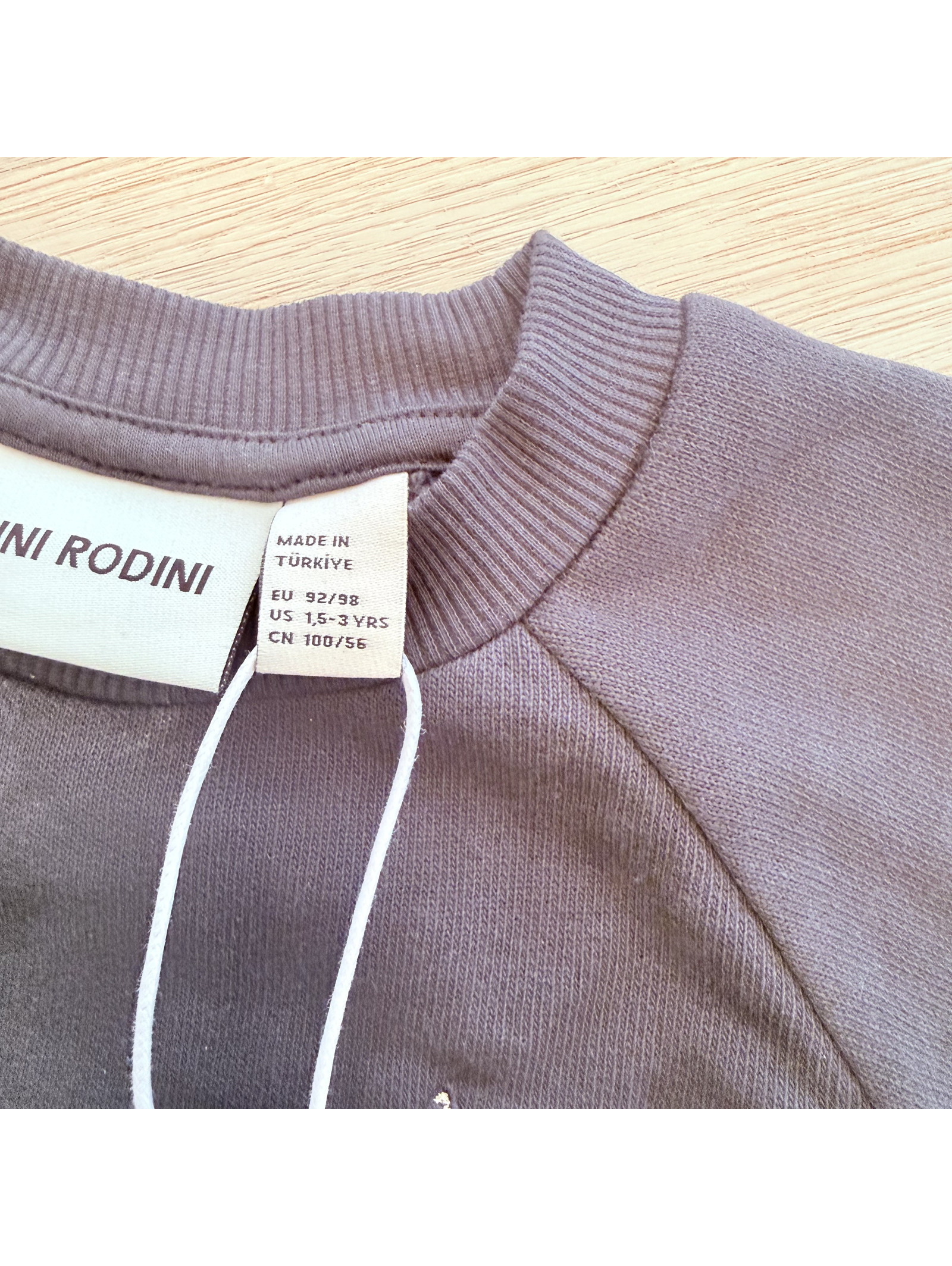 Mini Rodini Bat Wing Crew Neck Sweatshirt Nwt — image 2 of 2